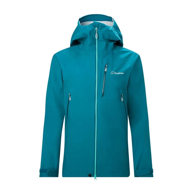 BERGHAUS LADIES EXTREM 5000 PZ Shell Jacket Turquoise, RRP £300