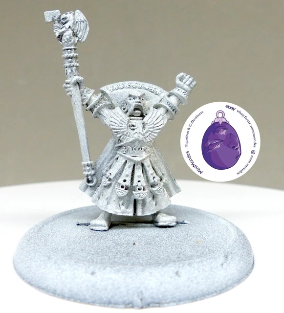 Figurine Warhammer Old World - Ingénieur Avec Pistolet à Répétition & Chariot De Guerre Empire