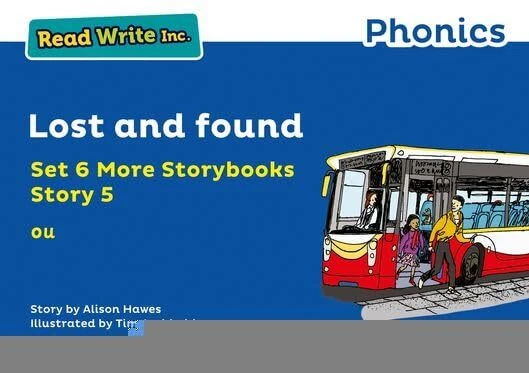 READ WRITE INC Phonics: Blue Set 6A Storybook 5 Lost and found by ...