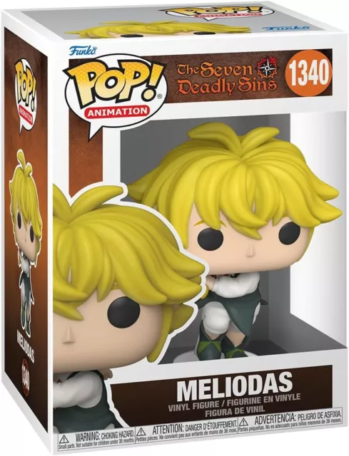 The Seven Deadly Sins - Meliodas - Funko Pop - Danneggiata Scatola 61384