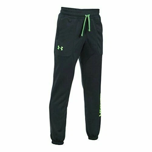 Under armour Ragazzi' Armour Pile Pantaloni da Jogger Nwt Nuovo