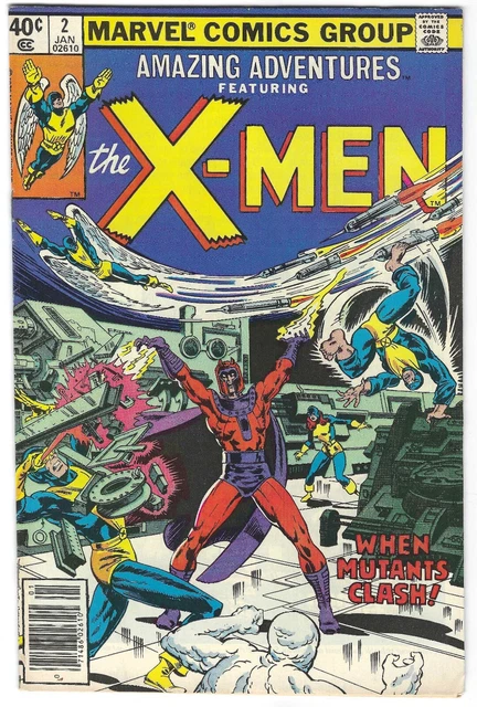 Amazing Adventures X-Men #2 When Mutants Clash 1979
