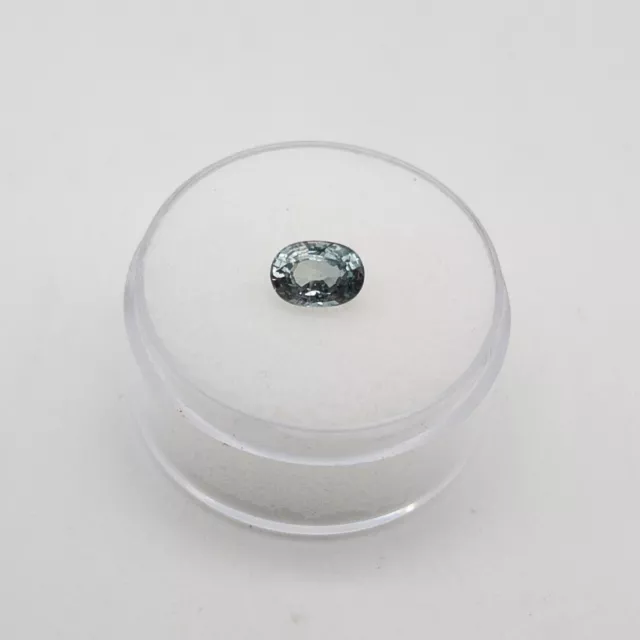 RARE $2400 1.19ct Certified Platinum BLUE NO HEAT Sapphire LOOSE GEM