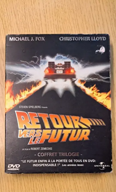 Retour vers le futur Coffret Retour vers le futur Steelbook Circuits  temporels Blu-ray 4K Ultra HD - Blu-ray 4K - Robert Zemeckis - Michael J.  Fox - Christopher Lloyd : toutes les