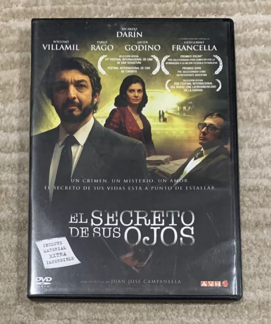 El Secreto De Sus Ojos DVD AVH Juan Jose Campanella