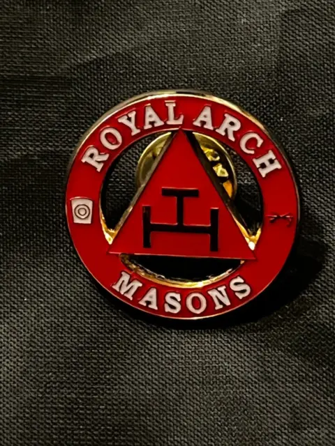 York Rites Masonic Lapel Tac Pin Royal Arch Triple Tau Masons Fraternity NEW!