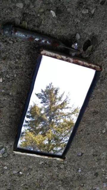 Vintage Side Truck/ Jeep West Coast Style 10.5" Mirror