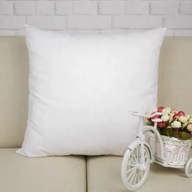 4/12 pcs Memory Resilient Cushion Pillow Inserts Polyester Filling 45x45/65x65cm 2