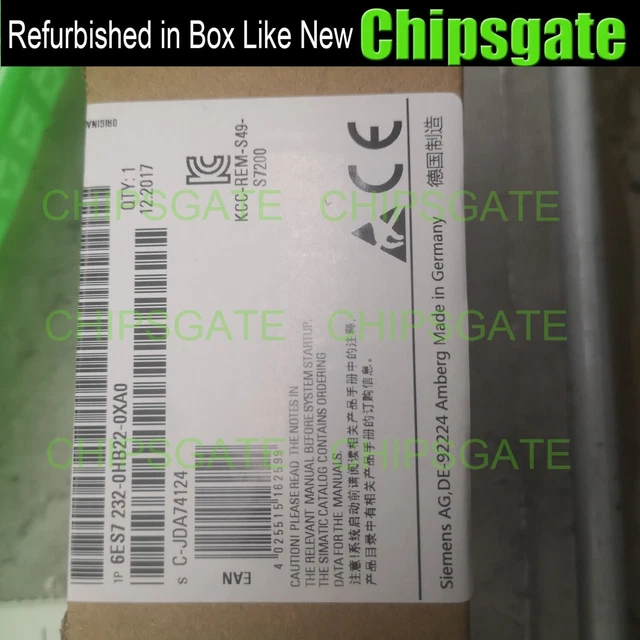 1 Stck.siemens Sps Modul Em232 6Es7232-0Hb22-0Xa0 6Es7 232-0Hb22-0Xa0