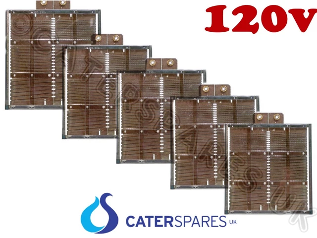 Dualit USA120V 4 Fente Modèle Vieux Style Chauffage Élément Set 3 X Centre 2 X