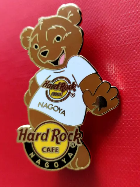 HRC Hard Rock Cafe Nagoya Classic Bear White T Shirt Tee 2009 LE150 new