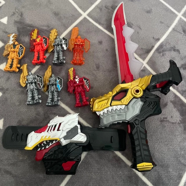 Lot De 8 Figurines Power Rangers Dino Fury (Ryusoulger) - Bandai Japan - état Occasion