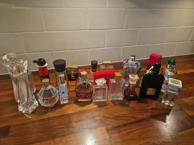 Job Lot Empty Perfume Bottles X 24