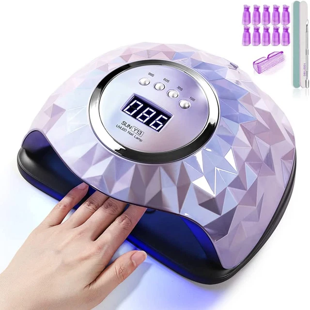 248W Lampada Unghie UV LED Professionale Asciuga Smalto Fornetto Unghie