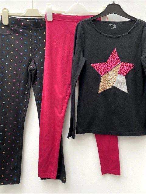 Girls clothes bundle 8-9 years leggings top H&M GAP good condition