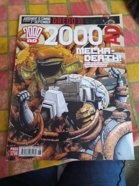 2000AD Magazine Issue No 1798