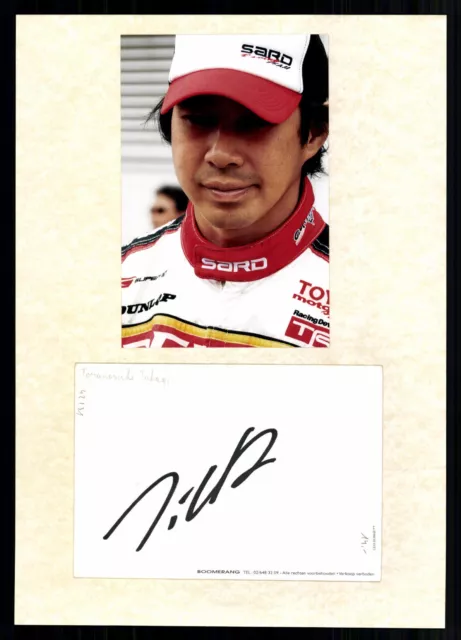 Toranosuke Takagi Formula 1 1998-1999 Original Signed + G 40512