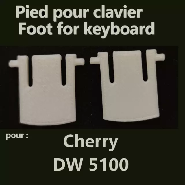 CHERRY DW 5100 DW5100 Keyboard Spare Replacement Tilt Leg Stand Foot Feet Set