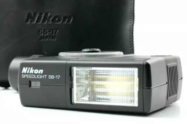 【Near MINT】Nikon Speedlight SB-17 Flash TTL for F3 F3HP w/ Case from JAPAN #n895