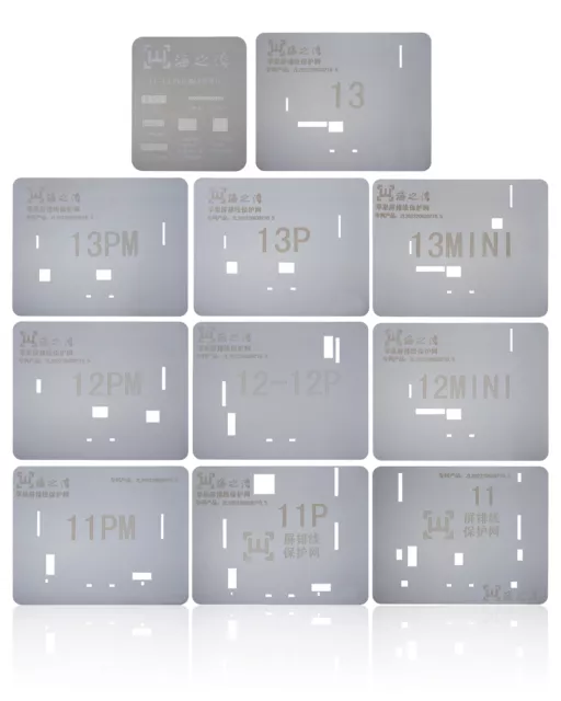 Replacement Touch IC Stencils For iPhone 11 Series / 12 Series / 13 Series