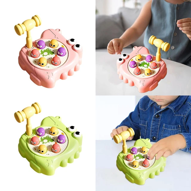 Jeu électronique Whack Avec Marteau – Jouet Interactif Pour Enfants 3 Ans Et +, Développe Coordination Et Concentration