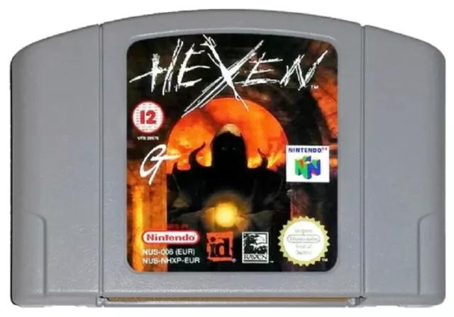 Hexen 64 Nintendo 64 N64 OEM Official Original Authentic Tested! Working