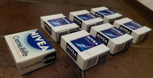 Vintage-Seife von NIVEA (7Stk.), neu und unbenutzt, OVP