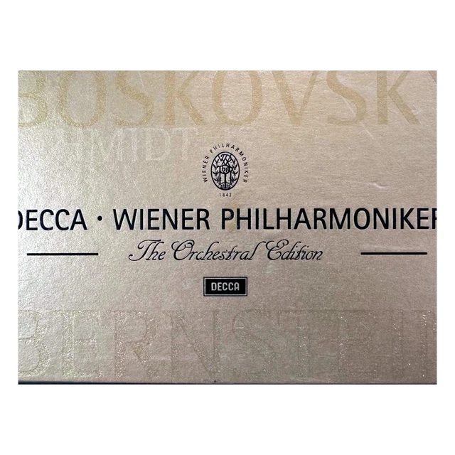 VIENNA PHILHARMONIC LEGENDARY Decca Recordings 65CD Box Set Japan