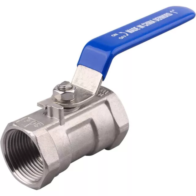 Heavy Duty NPT Standard Port  Water Valve 1PC Type Ball Valve for Water,Oil,Gas