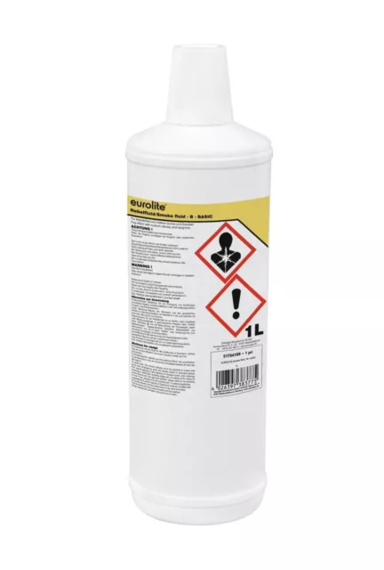 Eurolite Smoke Fluid Basic "B" Nebel Flüssigkeit für Nebelmaschine 1L Flasche