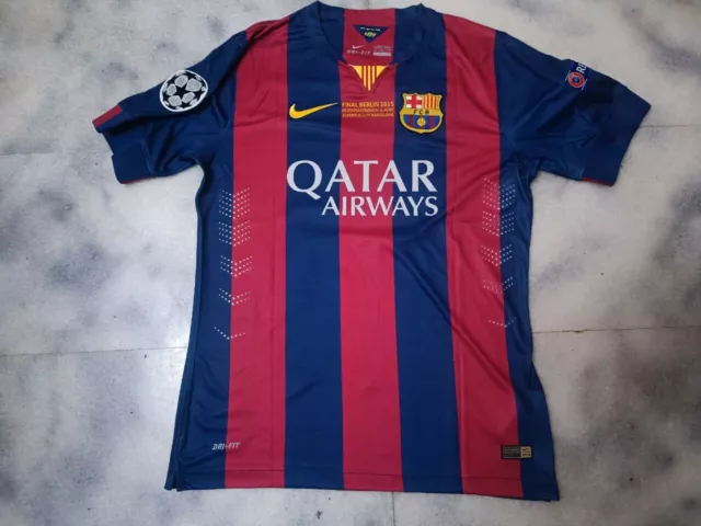 Camiseta FC Barcelona Suarez FinalDe La Champions 2015 Talla L