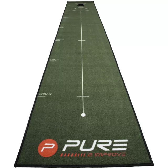 Pure2Improve 4 Meter (13.12 Foot) Golf Putting Mat