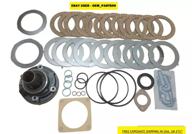 JCB Transmission Rebuild Kit With Plates, Seals And Pump 20/900400 445/03205