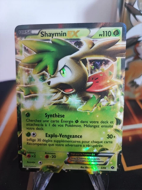 CARTE POKEMON FR N&B DESTINÉES FUTURES - SHAYMIN EX 5/99 ULTRA RARE - Mint