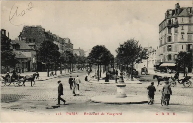 CPA PARIS 15e Boulevard de Vaugirard (66060)