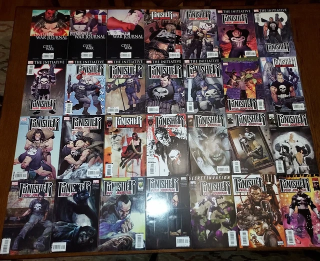 Punisher: War Journal #1-26 (Vol.2, 2007) ; Complete set + Annual 1 and 17B