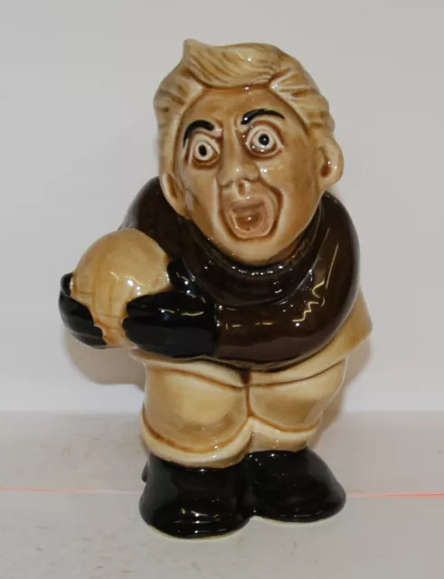 H J Wood Character Jug Footballer *** Great Condition ***