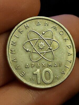 Coin Greece 10 Drachma 1976 Kayihan coins T16