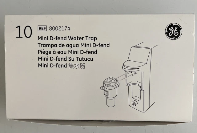 For GE Mini D-Fend REF 8002174 Watertrap Water Trap 9pcs/box