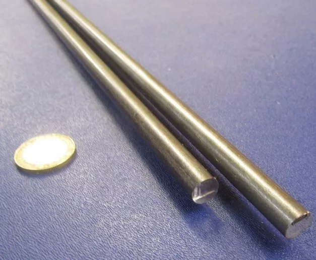 4140 Alloy Steel CF Rod, 3/8" Diameter  (-.003") x 5 Ft Length, 2 Units, 10 Ft