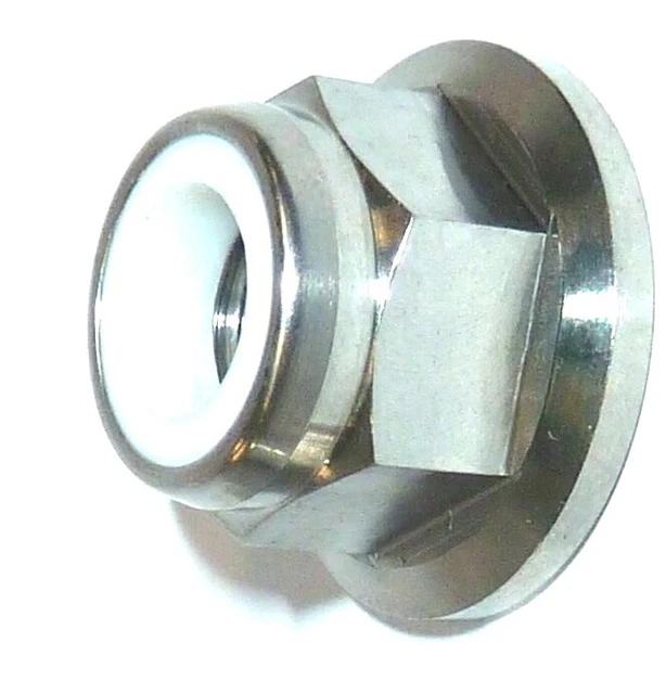 HONDA CB500 1995-2002 FRONT AXLE FLANGED NYLOC NUT