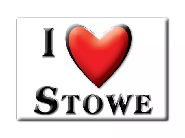 Stowe, Lamoille County, Vermont - Fridge Magnet Souvenir USA