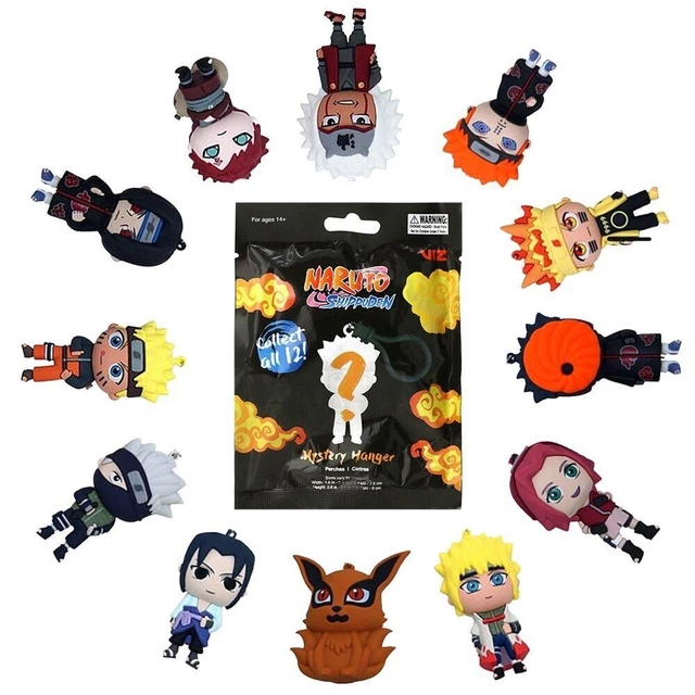[RANDOM] NARUTO SHIPPUDEN Mystery Blind Bag Figure Hanger Bag Clip (1PC