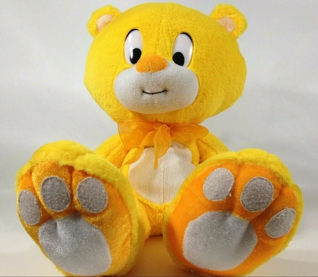 PLUSH TEDDY BEAR LARGE Yellow Sunshine Soft Asia Direct Stuffed Animal plush-teddy-bear-large-yellow-sunshine-soft-asia-direct-stuffed-animal