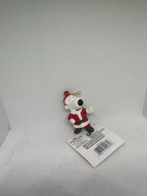 Family Guy Brian Griffin The Dog Santa Christmas Ornament