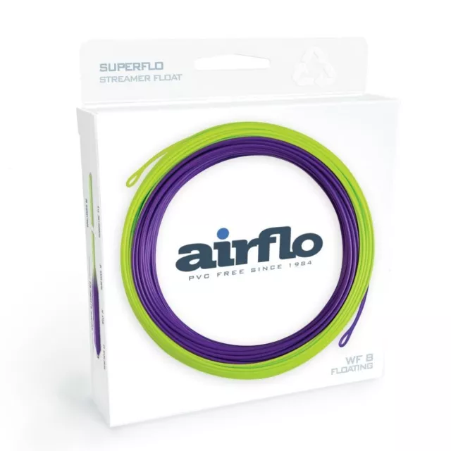 Airflo Superflo Streamer Float Wf-7-F #7 Wt Kelly Galloup Floating Fly Line