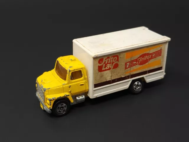 VTG TOMICA FORD Truck Diecast Toy TOMY Frito Lay Delivery # F62 Made in ...