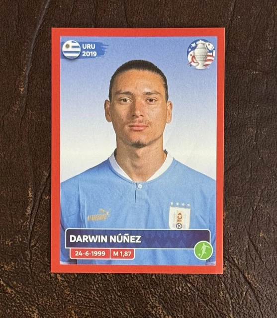 PANINI COPA AMERICA 2024 Stickers DARWIN NUNEZ RED PARALLEL🔥 9.99