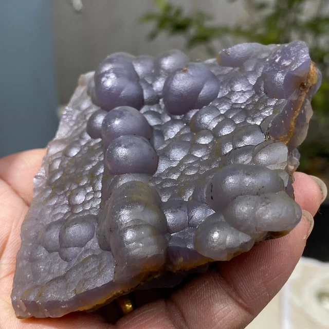 272g Translucent Blue Fluorite Stalactiform After Anhydrite Mineral Peru