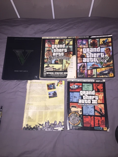 Grand Theft Auto Strategy Guide Bundle